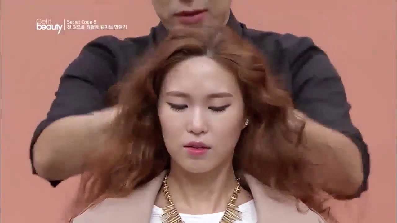 겟잇뷰티2013 - ep.32 : Ⅳ. Secret Code B : 나무젓가락으로 트위스트 스파이럴 웨이브 만들기