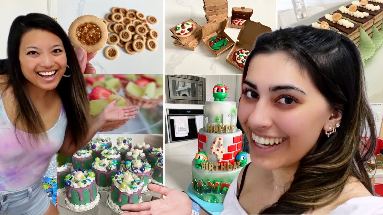 ТРИ ДНЯ ВЫПЕЧКИ БЕЗ ПЕРЕРЫВА | Великолепная ночёвка с @SweetDreamsBakeShoppe