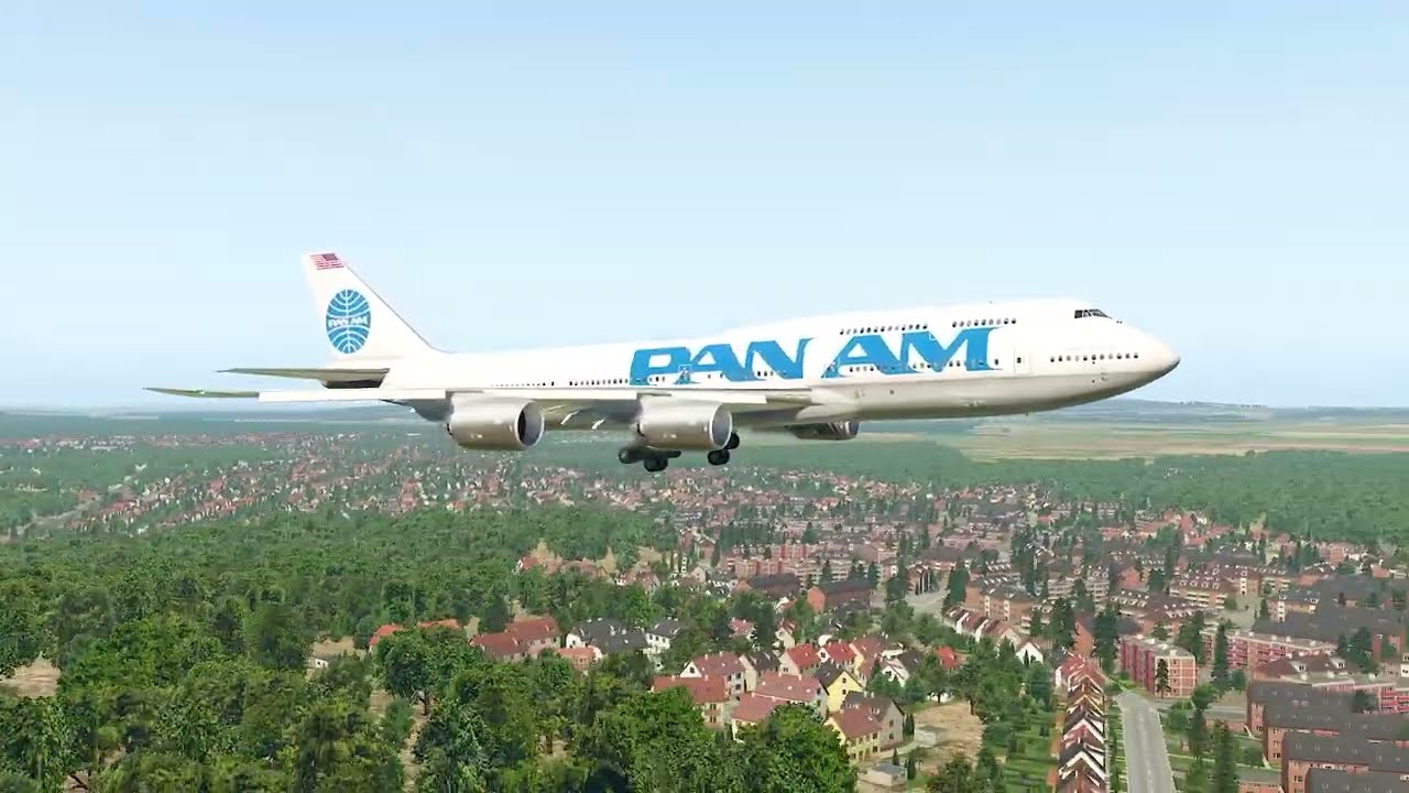 Пилот B747 совершил большую ошибку при посадке [XP11]