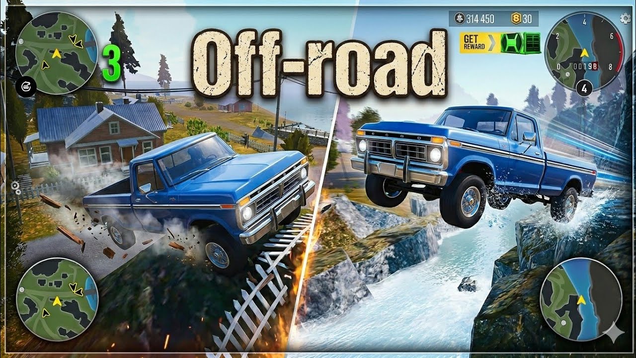 OFF-ROAD Simulation Gameplay #TheAskon