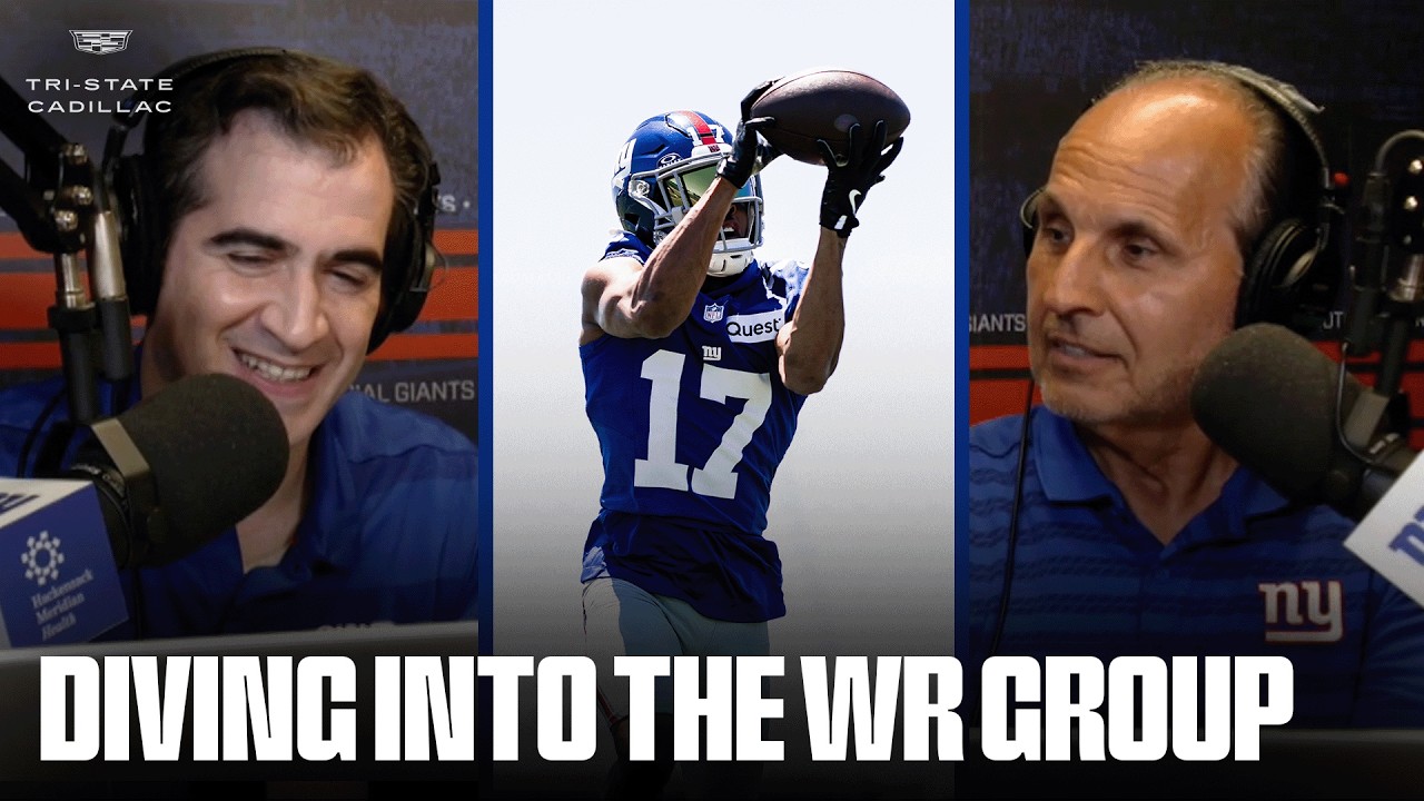 Diving Into the Wide Receiver Group | Big Blue Kickoff | New York Giants