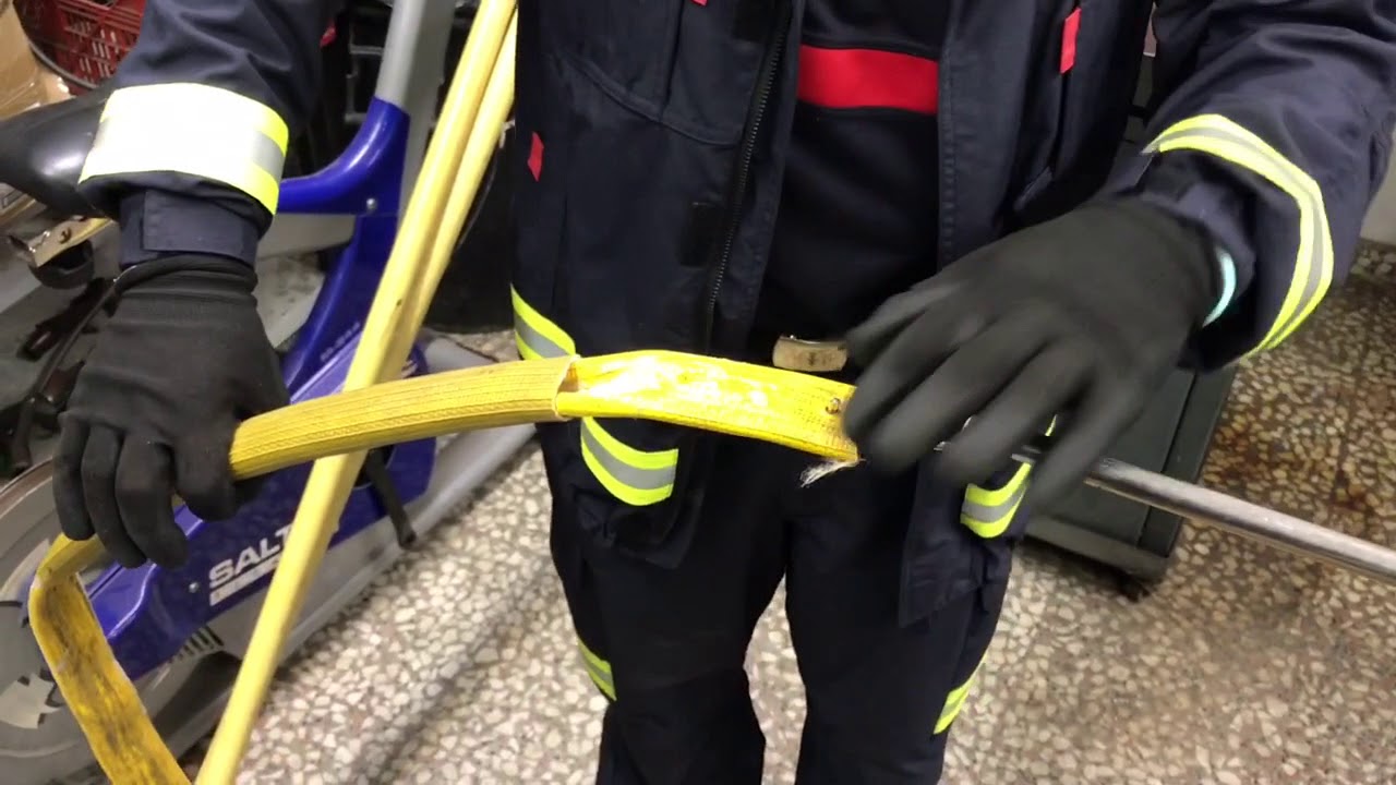 Sistema de reparación de mangueras de bomberos