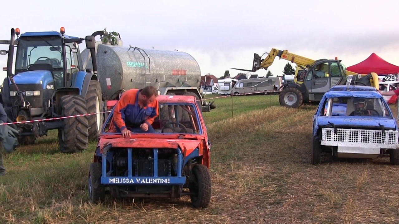 Course de stock car à Widensolen 2016 reportage TLB