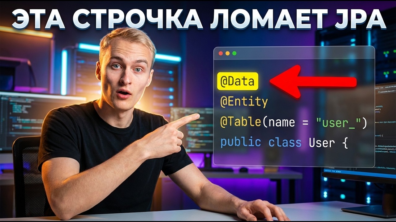 Не используй Lombok с JPA, пока не посмотришь это видео | Amplicode