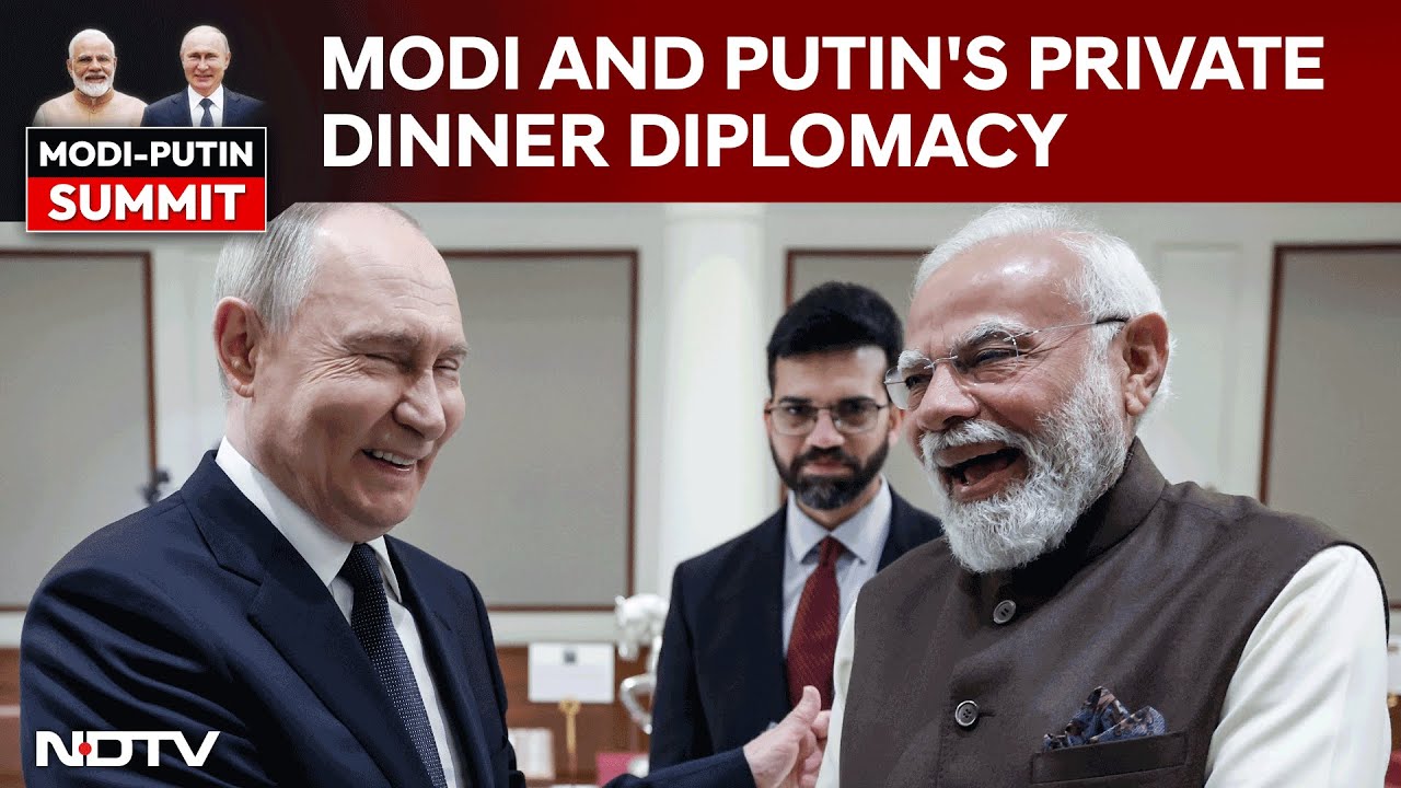Putin Meets Modi | Defining Images: Modi And Putin's Private Dinner Diplomacy
