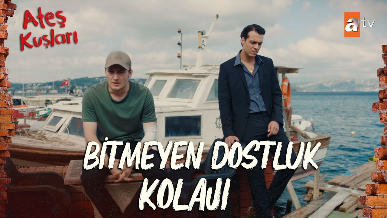 Kara & Zıpkın Dostluğu ❤️ | Ateş Kuşları Kolaj