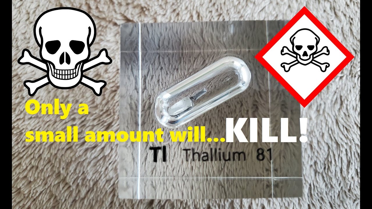 Thallium | The most TOXIC & EVIL metal ever! Tiny amount will KILL!