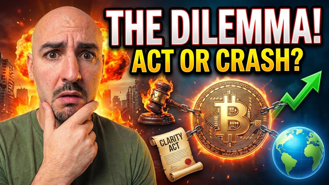 ДИЛЕММА с Crypto Clarity Act! (Биткоин растет...)