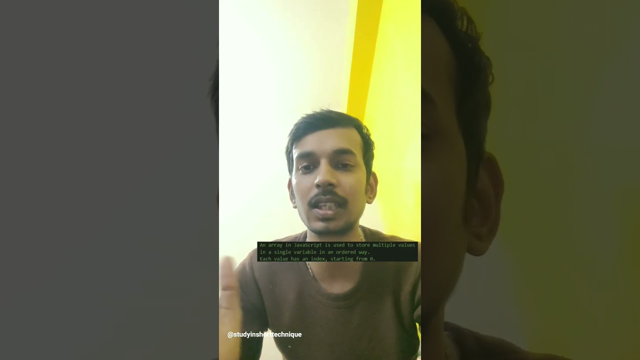 What Is Array in JavaScript? | JavaScript Interview Questions in Short #interview #javascript #array
