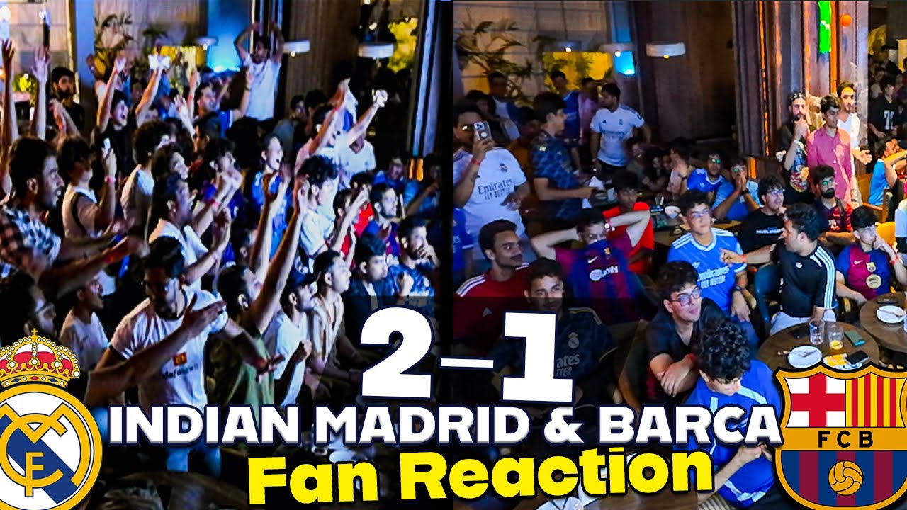 Devasted Barca Fans & Celebrating Madrid Fans in a Pub | Real Madrid vs Barcelona Reaction | Vlog