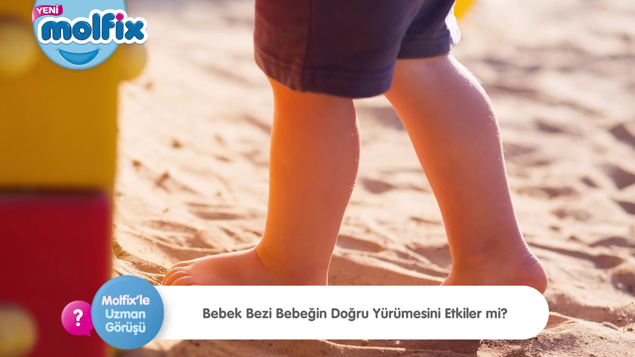Molfix ile Uzman Görüşü Bebek bezi bebeğin doğru yürümesini etkiler mi