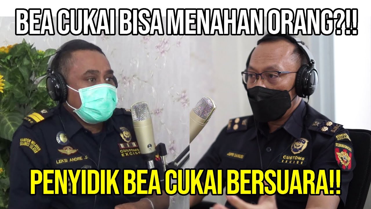 BEA CUKAI BISA MENAHAN ORANG!!? | Kasi Penyidikan dan BHP - Jufri Sanusi | NGEKOST EPS. 3