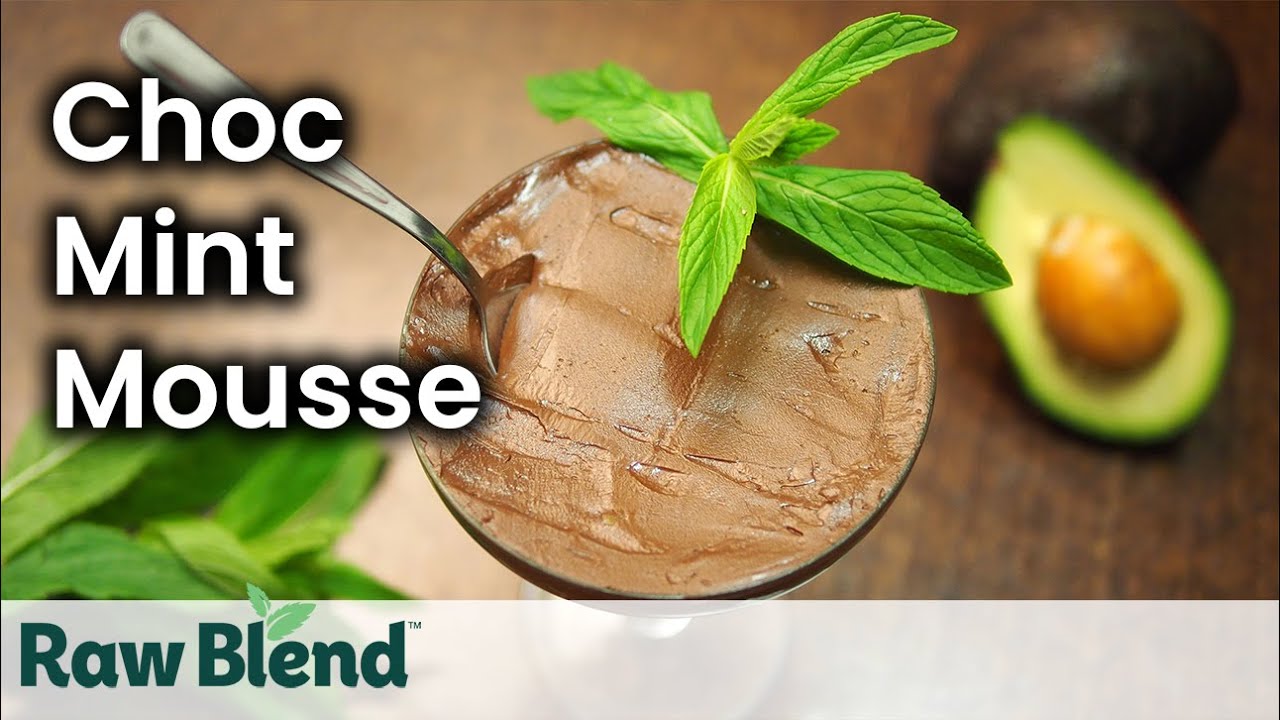 How to make Choc Mint Mousse in a Vitamix Blender | Recipe Video