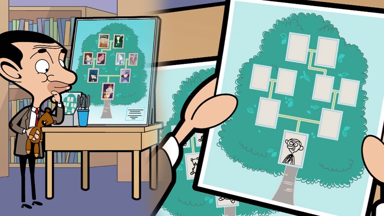 Mr Beans Family Tree! | Mr Bean Animated Season 2 | Funny Clips | Mr Bean