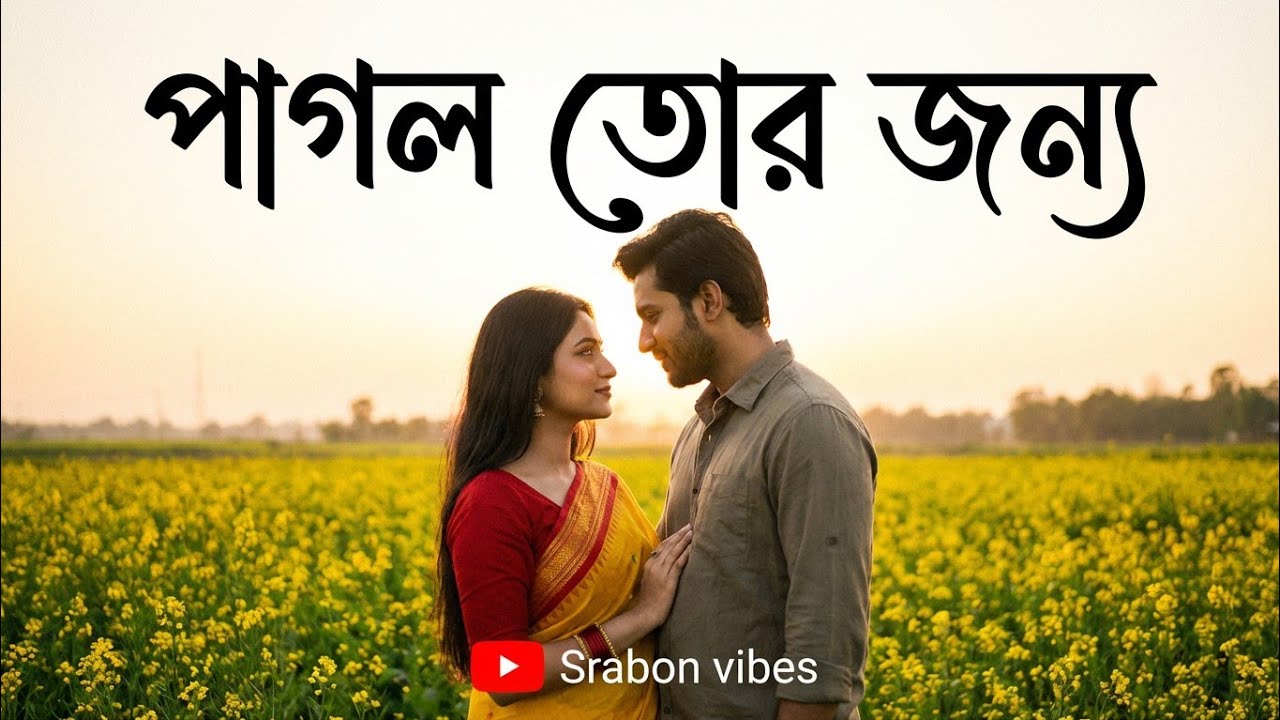 পাগল তোর জন্য | Pagol Tor Jonno – Srabon Vibes 🎵 Official Bangla Song
