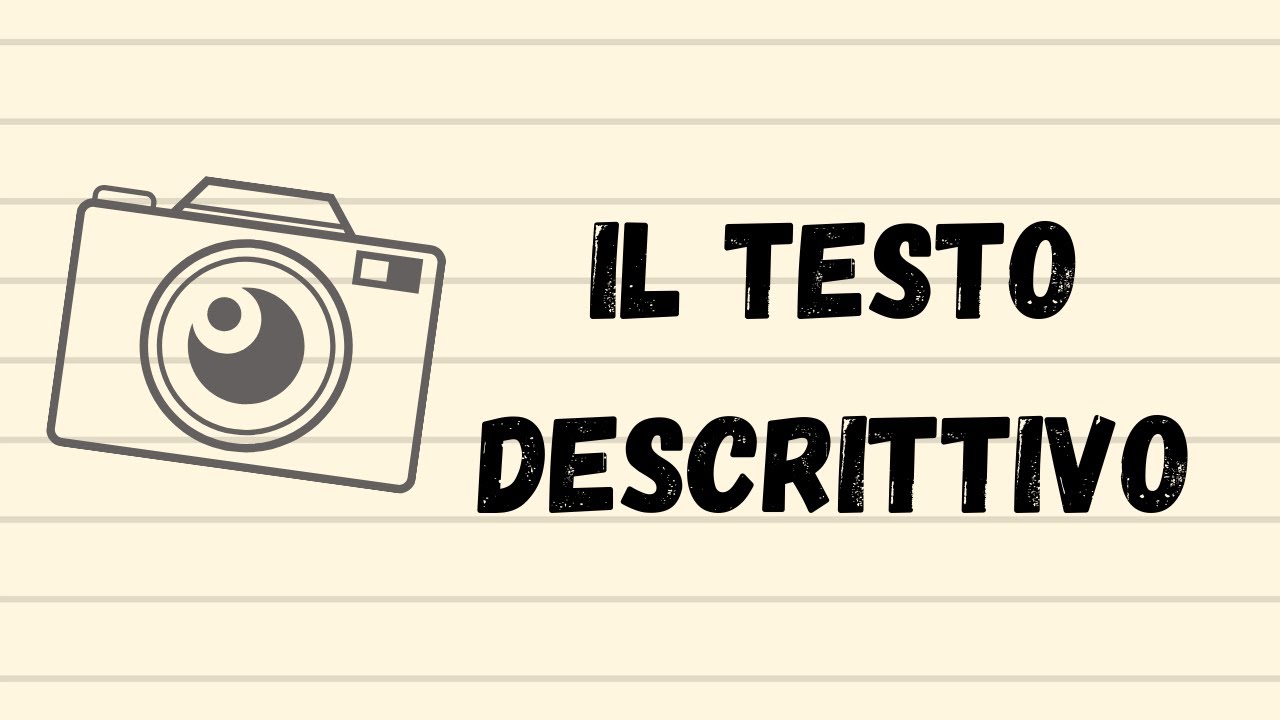 Il testo descrittivo. Italiano classe 2°.