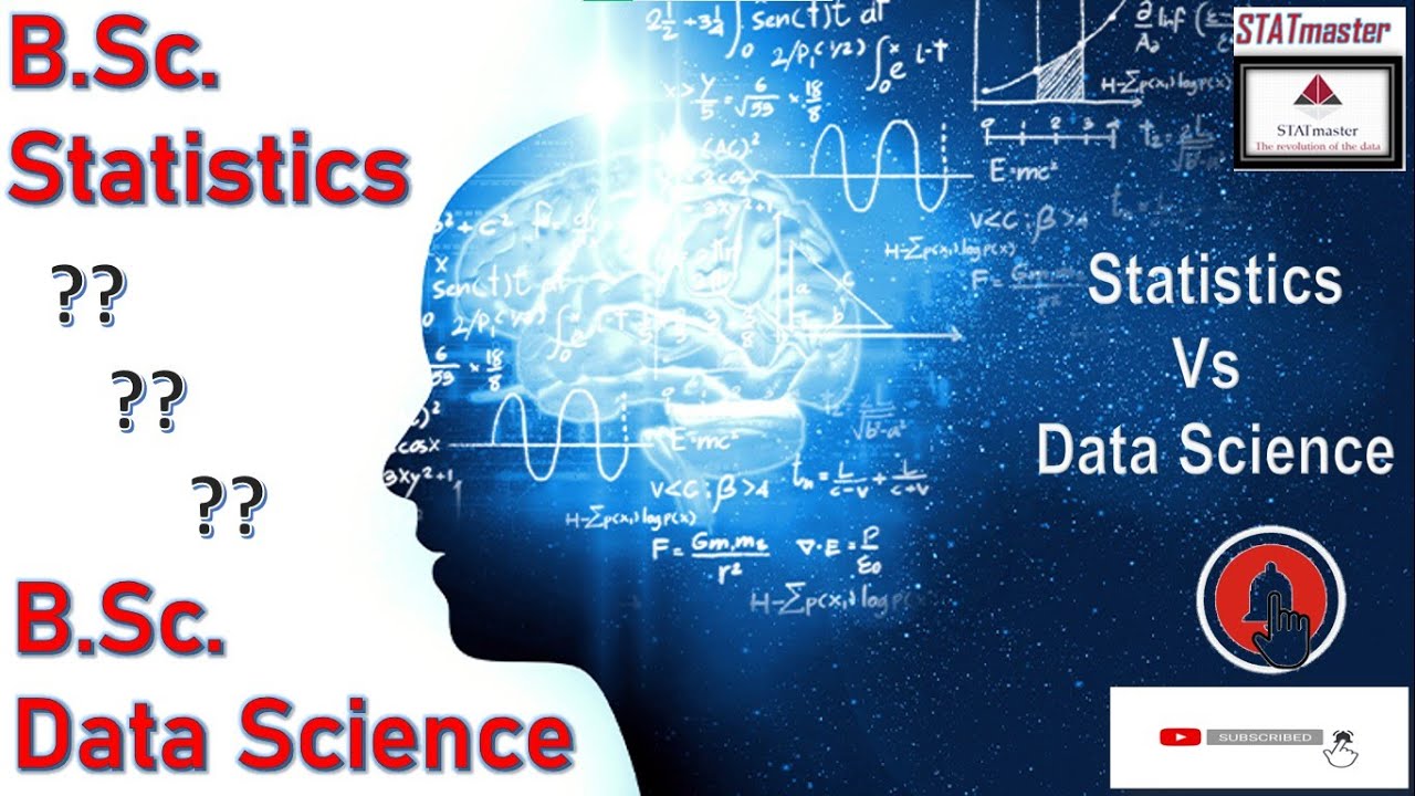 Statistics Vs Data Science | B.Sc. Statistics Vs B.Sc. Data Science