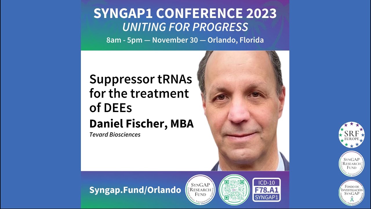 Suppressor tRNAs for the treatment of DEEs - DANIEL FISCHER, MBA