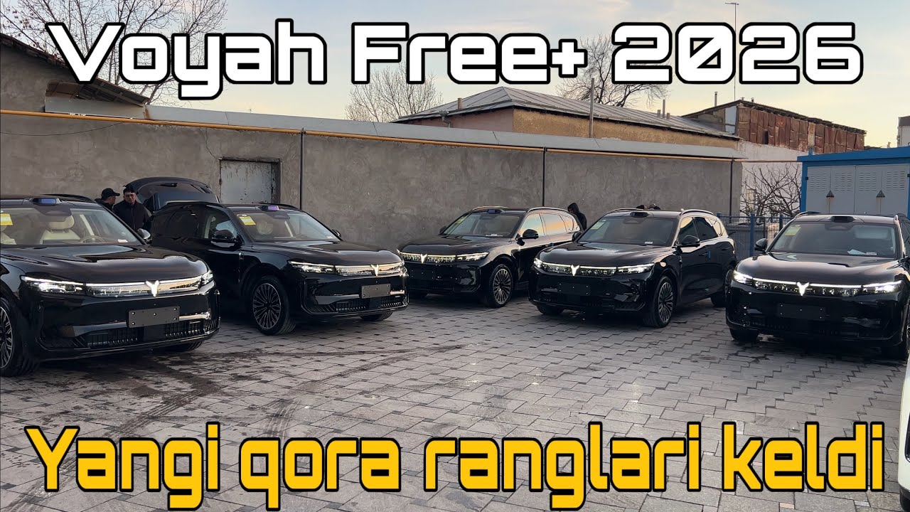 Yangi Voyah Free+ 2026 Yangi partiyalari keldi