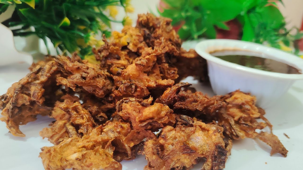 क्य है प्याज़ के crispy पकोड़ौ का राज 