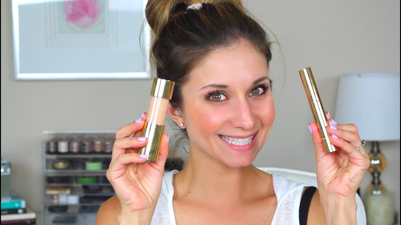 First Impression, Review and Demo: Estee Lauder Cushion Stick Foundation & Highligher
