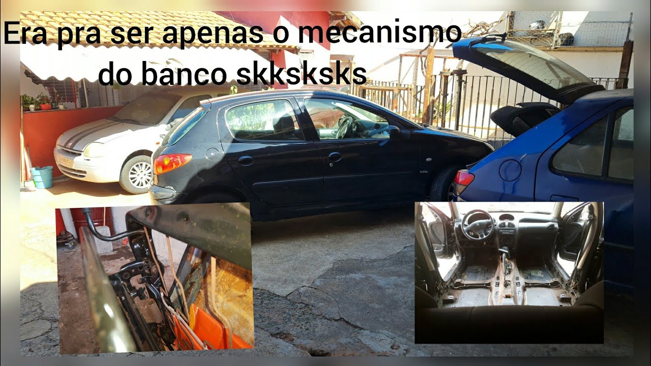 Banco do motorista Peugeot 206 Holliday