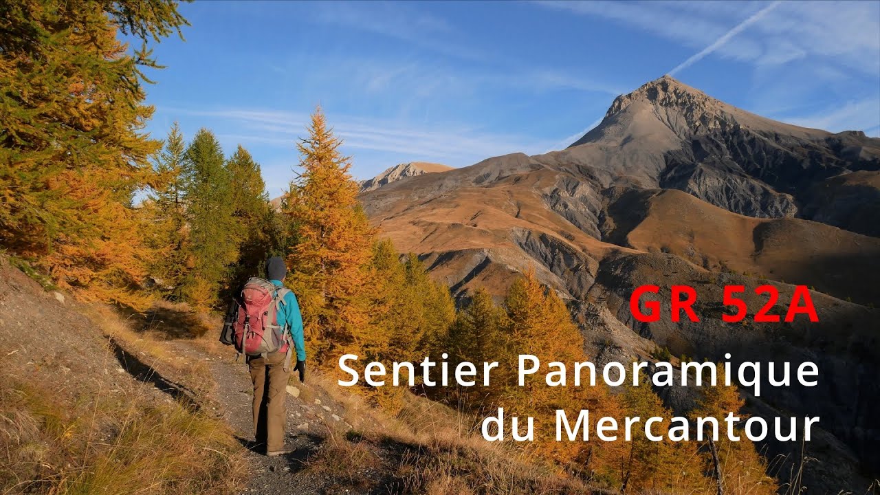GR 52A Sentier Panoramique du Mercantour. Von Tende nach Colmars. Seealpen. Trekking. Hiking. France