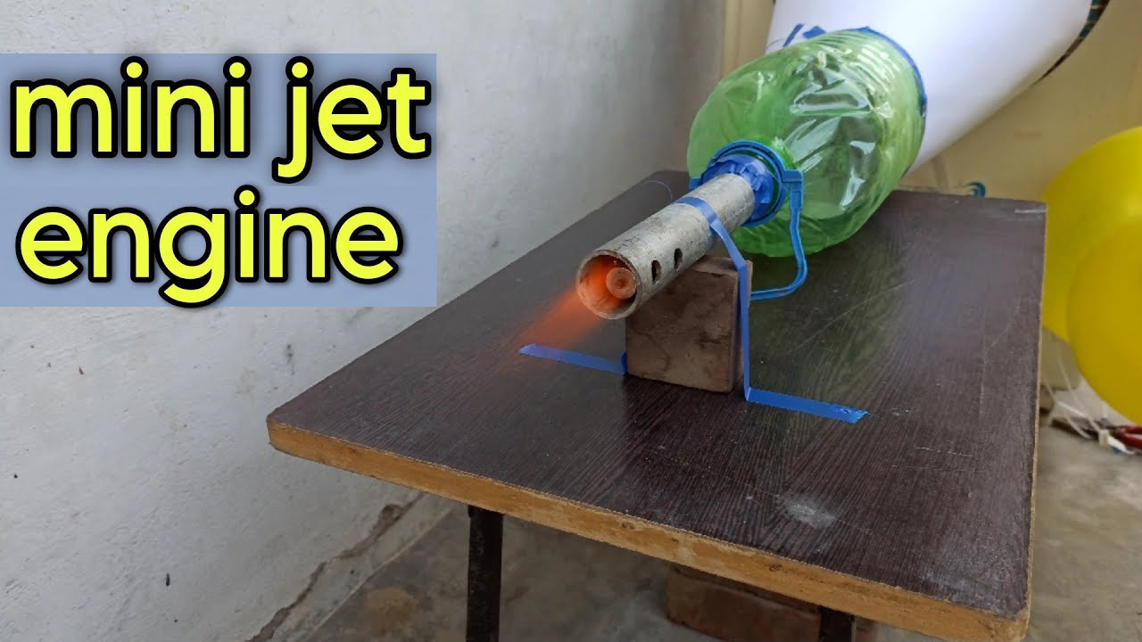 How to make jet engine at home # mini jet engine