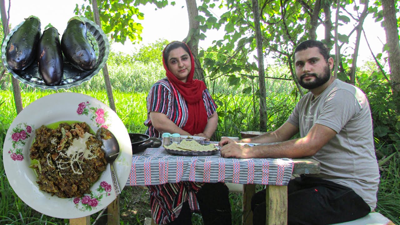 Eggplant Dip Rustic Village Style Savory | Traditional Homemade Recipe