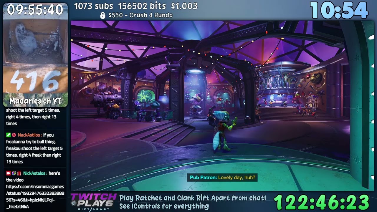Twitch Plays Ratchet and Clank Rift Apart (AGAIN) [Pt.16] 🎉SUBATHON 2.0🎉 [Day 60, Pt.4]