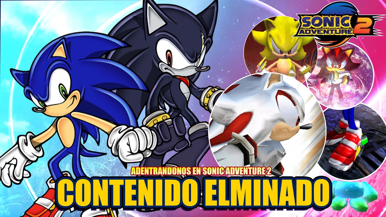 Contenido eliminado de Sonic Adventure 2 | Secretos, Conceptos Tempranos | Emerald Planet