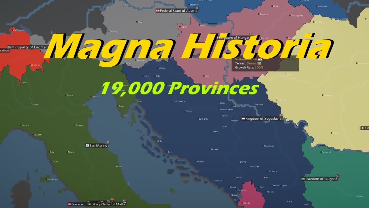 Magna Historia - an Old Mod Project that's being remade larger
