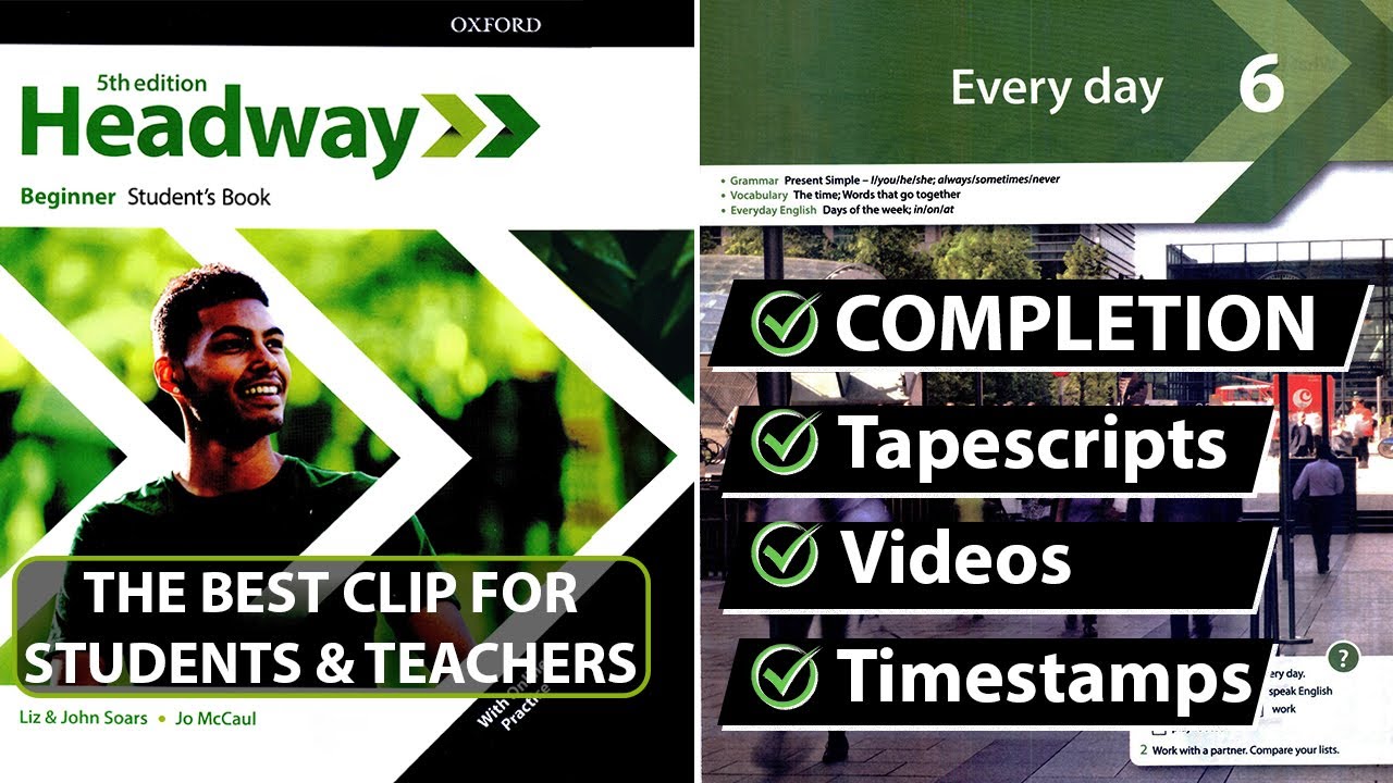 Unit 6: Every Day - New Headway Beginner 5th Edition || Student's Book