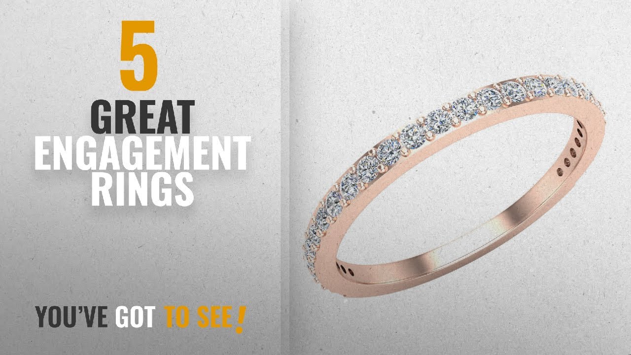 10 Best Engagement Rings Dainty [2018]: Diamond Wedding Band matching to Dainty Halo Engagement Ring