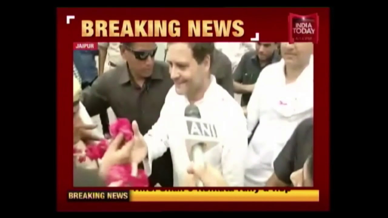 Rahul Gandhi Launches Congress Campaign For Rajasthan Assembly Polls