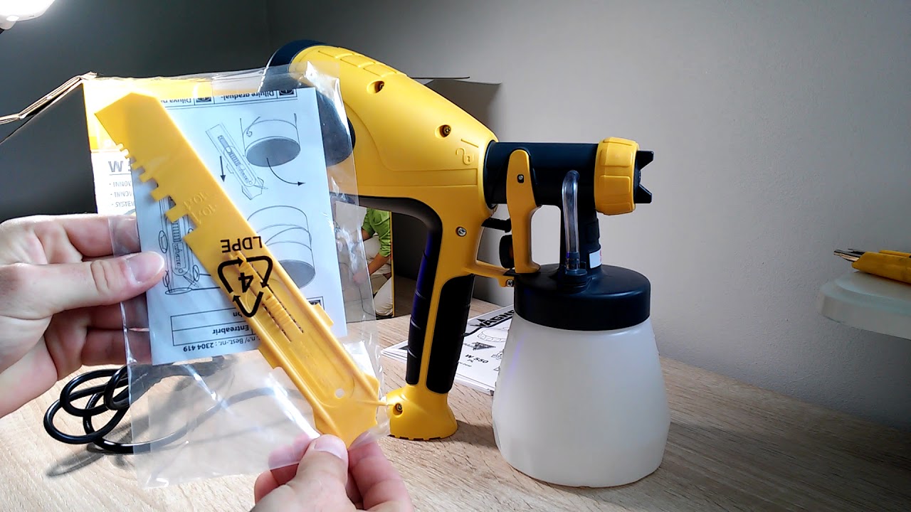 Present WAGNER W550 spray gun painter