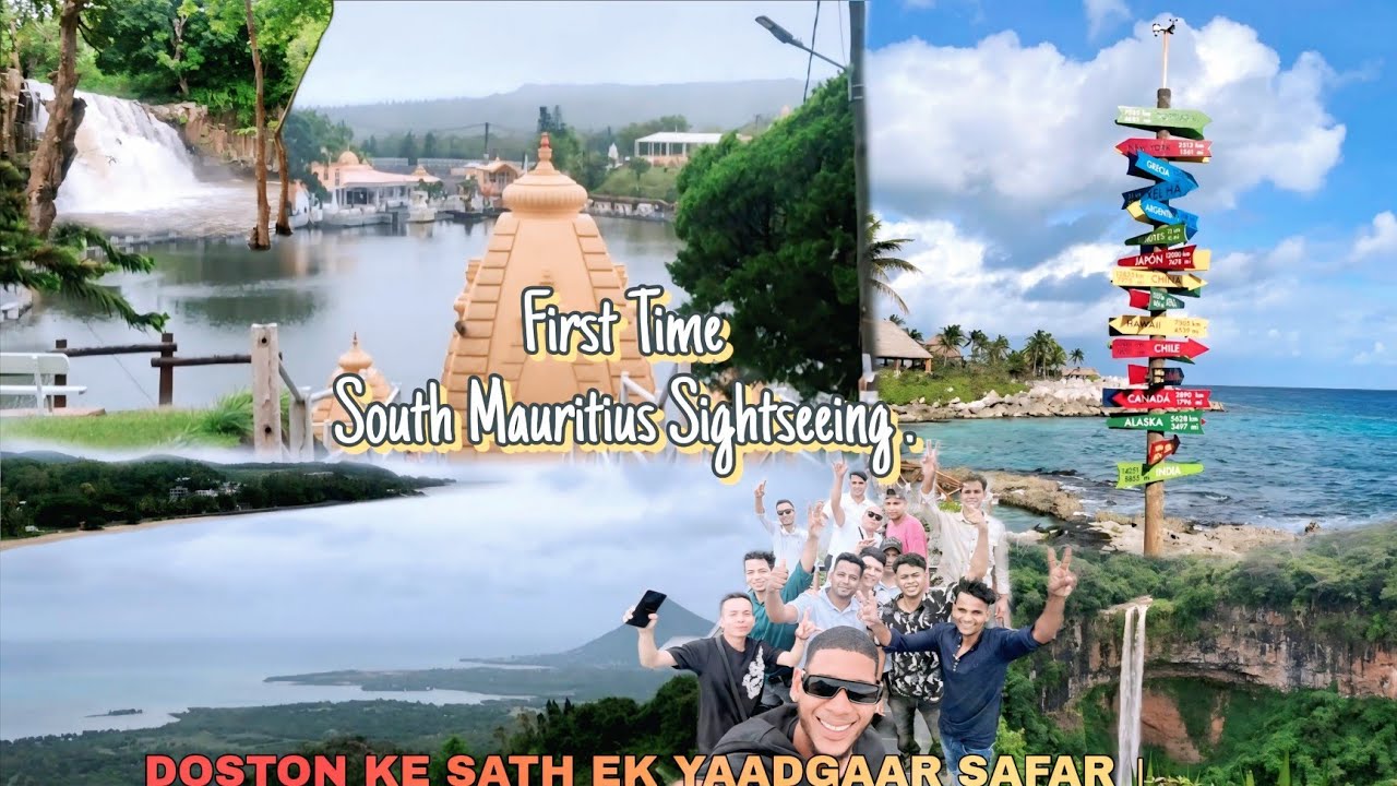 Pehli Baar Doston Ke Saath South Mauritius 🇲🇺 || Full Enjoyment & Fun 🕶️ 