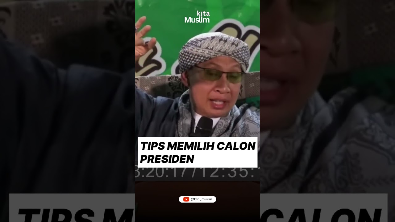 Tips Memilih Presiden #buyayahya #buyayahyamenjawab #pemilu2024