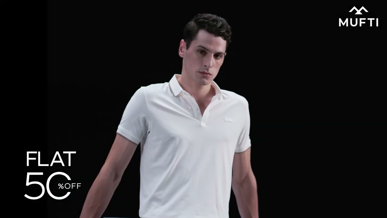 Shop MUFTI Sale: Flat 50% Off Mufti Polos