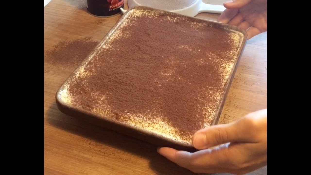 Recette de MON  TIRAMISU BRETON
