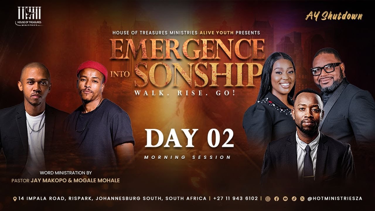 Alive Youth Shutdown '25 - Day 2 [Morning Session] || Pastor Jay Makopo & Brother Mogale Mohale