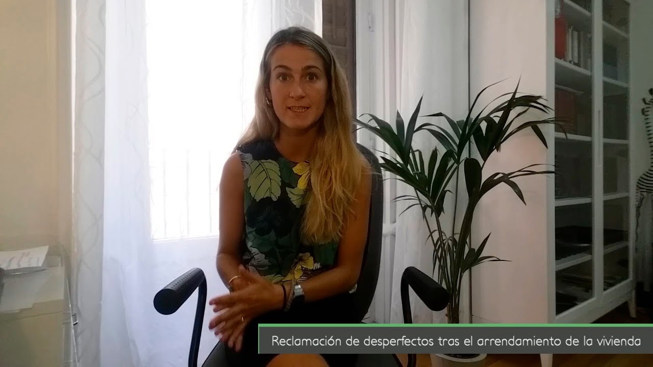 'Reclamación de desperfectos tras el arrendamiento de la vivienda' por Lucila Duro