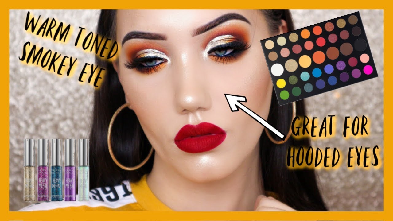 WARM SMOKEY CUTCREASE- PERFECT FOR HOODED EYES | MAKEMEUPMISSA