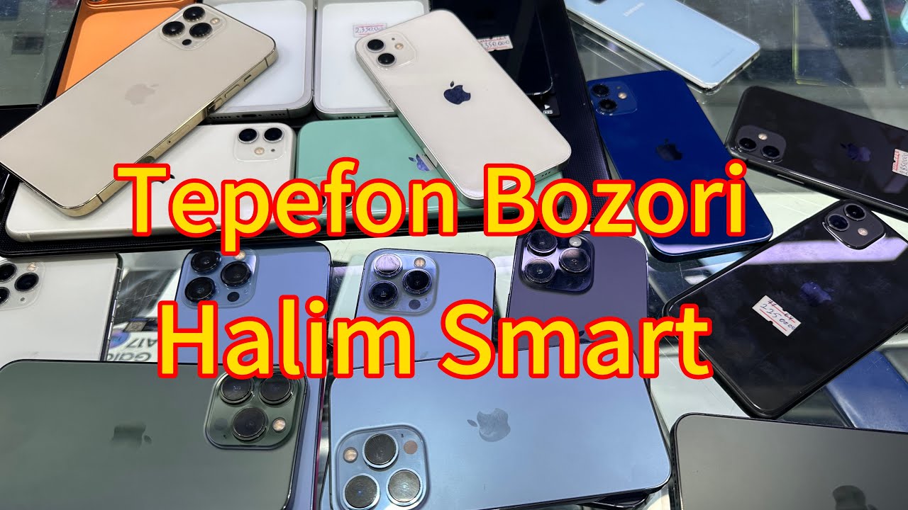 Telefon Bozori Halim Smart Barcha Telefonlar Sotiladi Naqd va Mudatli To’lo’vga Harid Qlishga Shoshi