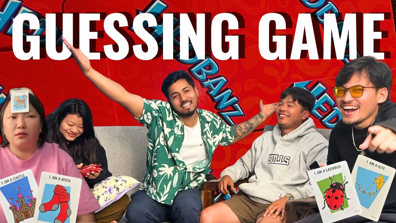 GUESSING GAME WITH THE GANG | AFTER HOLI FUN