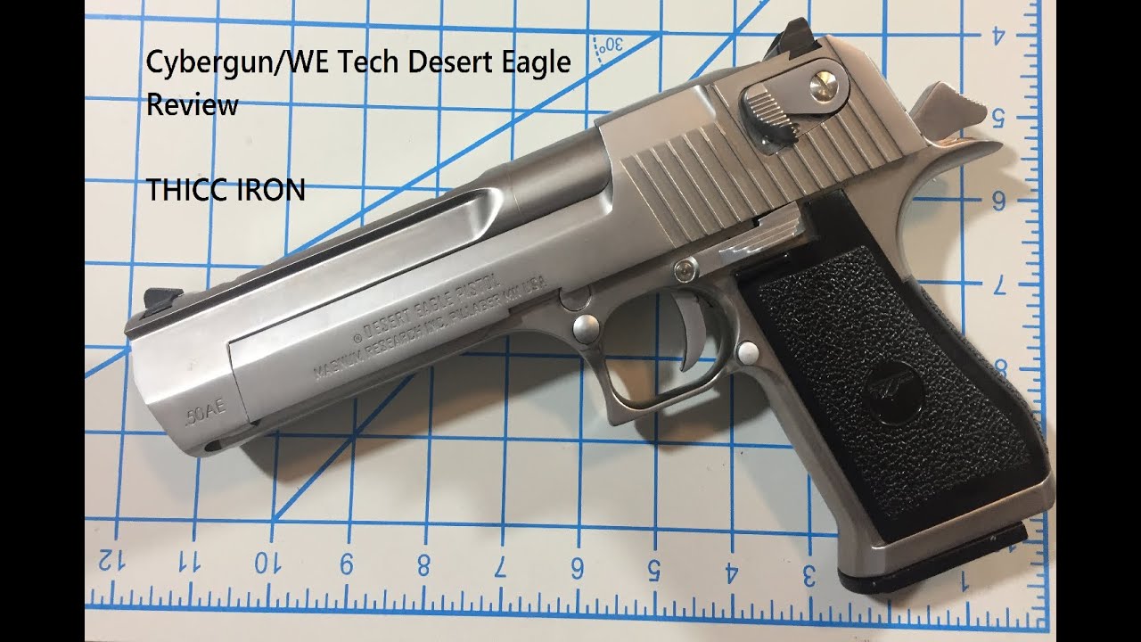 [Slide Bite] Cybergun/WE Tech Desert Eagle Review: T H I C C IRON