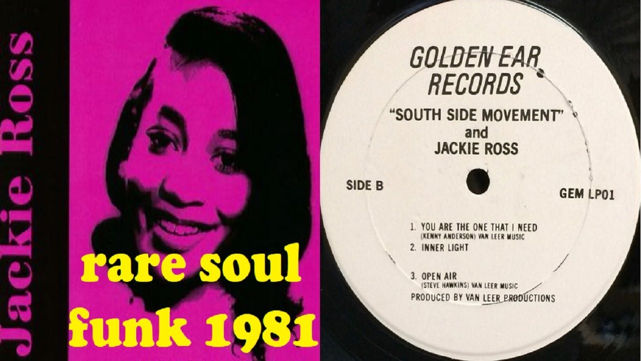 Rare promo-only 1981 Chicago soul funk Southside Movement & Jackie Ross You Are The One That I Need