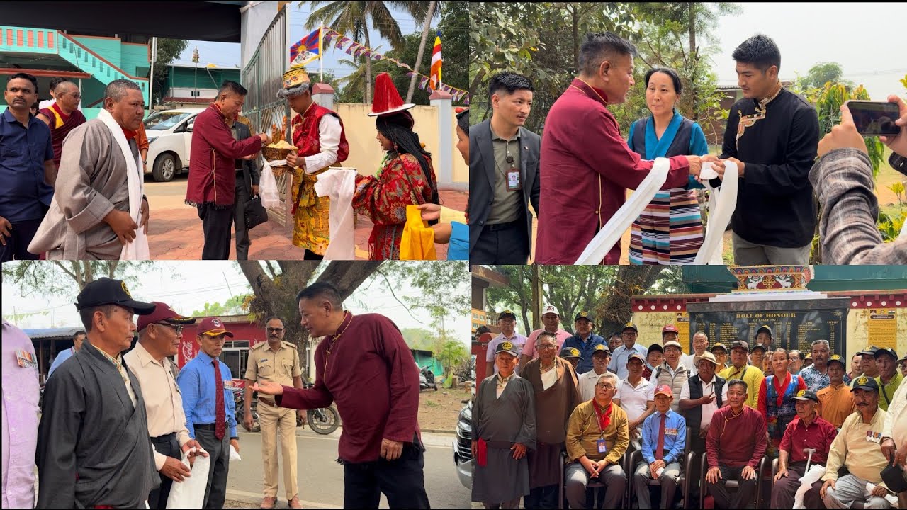 Sikyong Kungo Penpa Tsering Visited Mundgod Camp 3, RTYC Office, Mentsee-Khang & Ex-Army Office