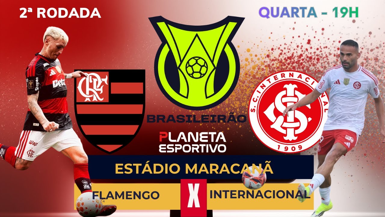 AO VIVO FLAMENGO X INTERNACIONAL | BRASILEIRÃO SÉRIE A 2ª RODADA - 04/02/2026