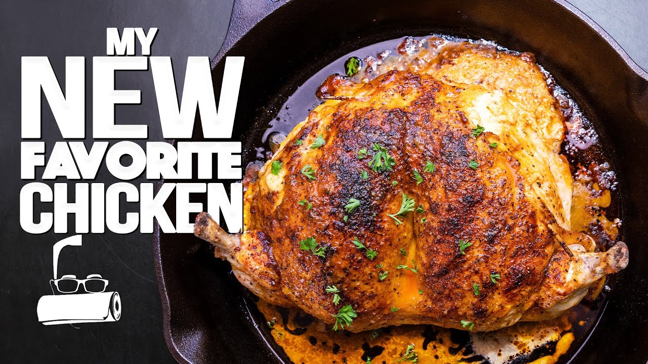 MY NEW FAVORITE CHICKEN DINNER (THIS THING IS RIDICULOUS...) | SAM THE COOKING GUY